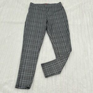 Plaid Ponte Pants